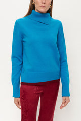 Silvia Turquoise Sweater