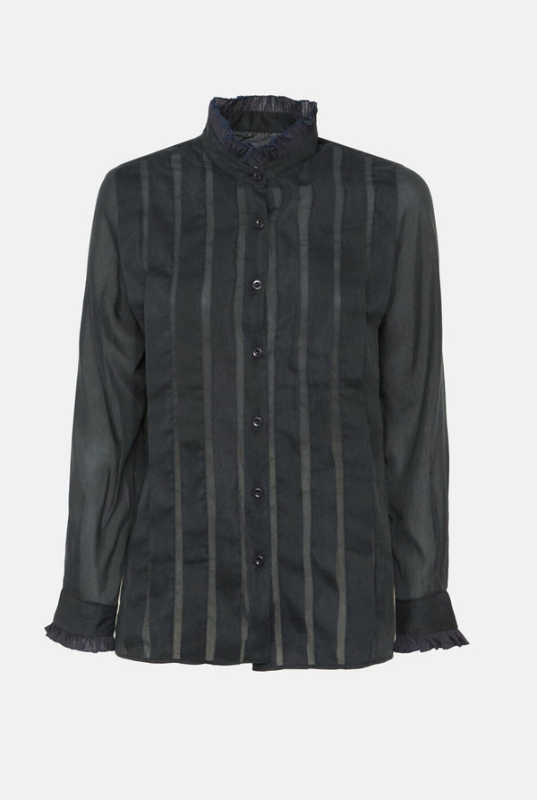 Sophie Navy Blouse