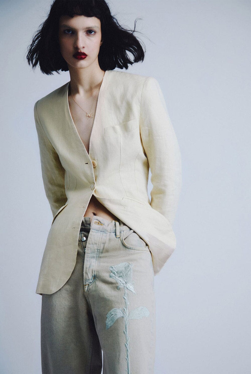 THE BEIGE ROSE JEANS LIMITED EDITION