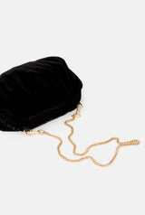 The mini Zumaia bag new velvet black