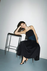 Top Bustier Josefina Marino-Negro