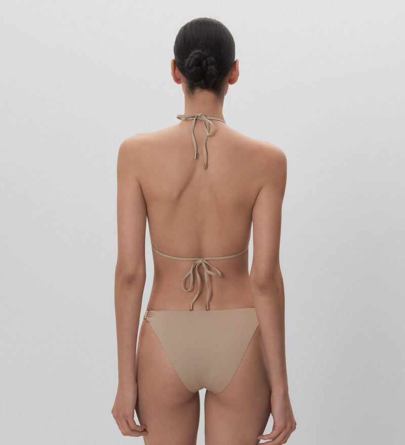 Top de bikini textura triangular