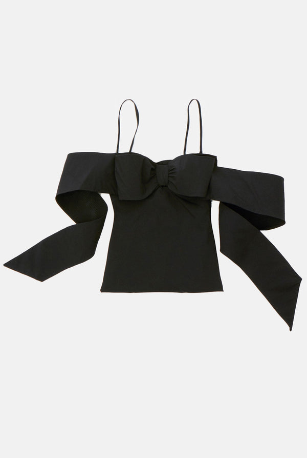 Top Maxi bow black PRE-ORDER