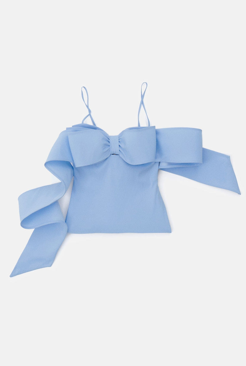 Top Maxi bow blue PRE-ORDER