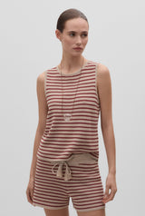 Top tricot rayas