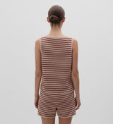Top tricot rayas