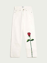 Vaqueros de la rosa Blancos