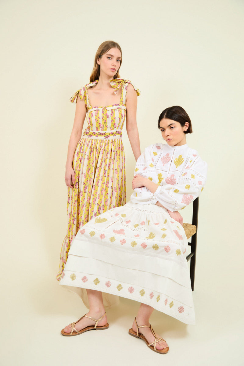 VESTIDO ADALYNN AMARILLO