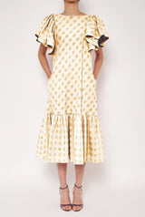 Vestido Carmela Beige