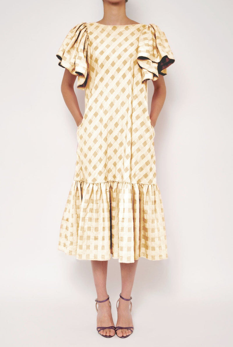 Vestido Carmela Beige