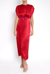 Vestido drapeado espalda abierta PRE-ORDER