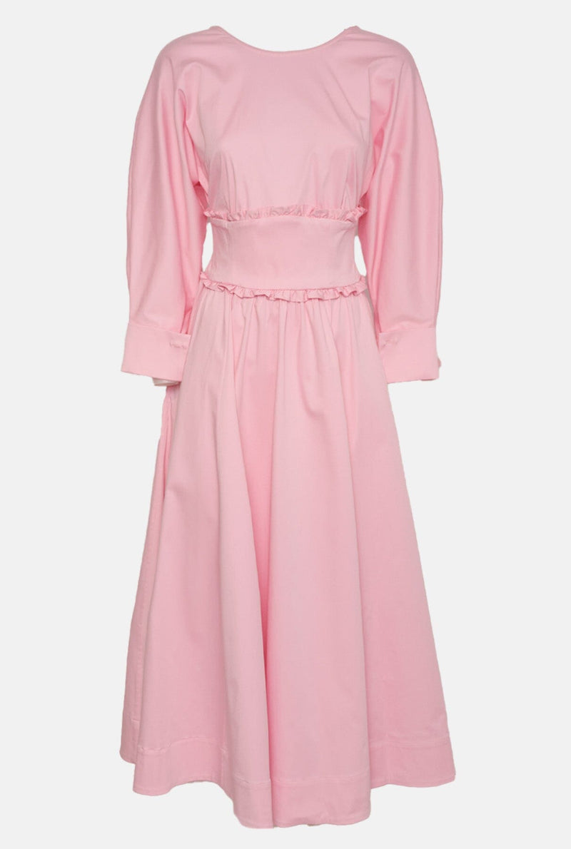 Vestido fajín - rosa