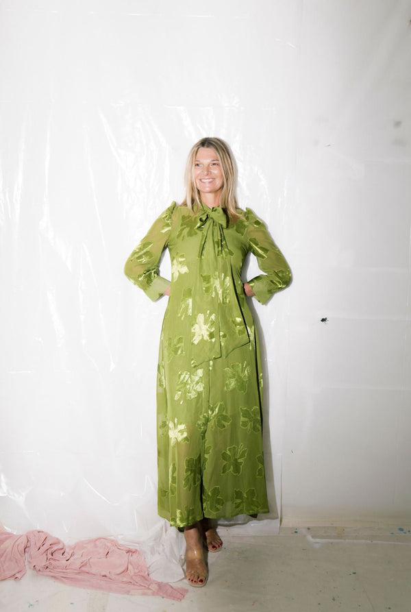 Vestido floral fire lima