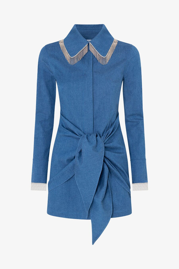 Vestido Knot Denim