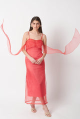 VESTIDO LENCERO ORGANZA DE SEDA