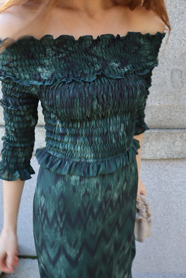 Vestido Bardot Lune