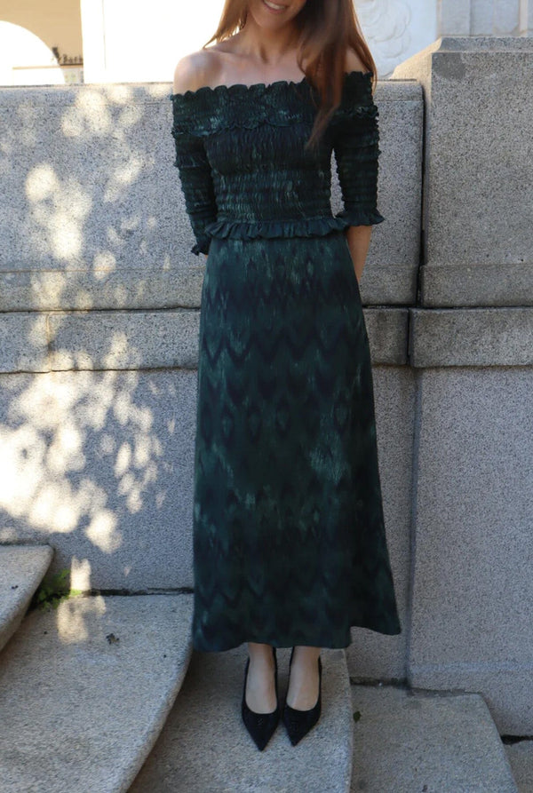 Vestido Bardot Lune
