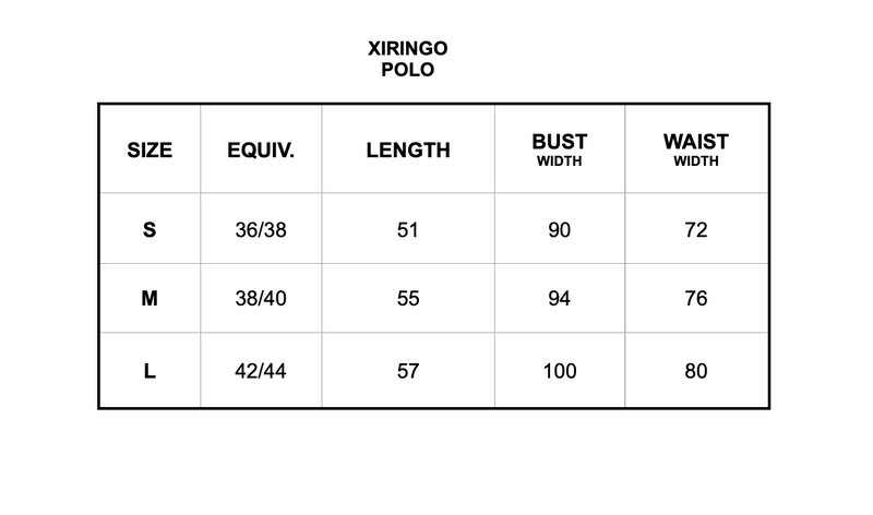 Xiringo polo Yellow