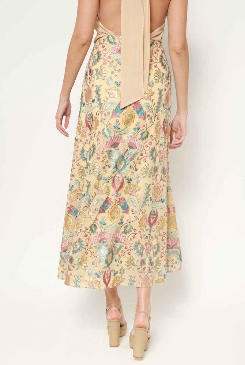 Zulema Beige Skirt