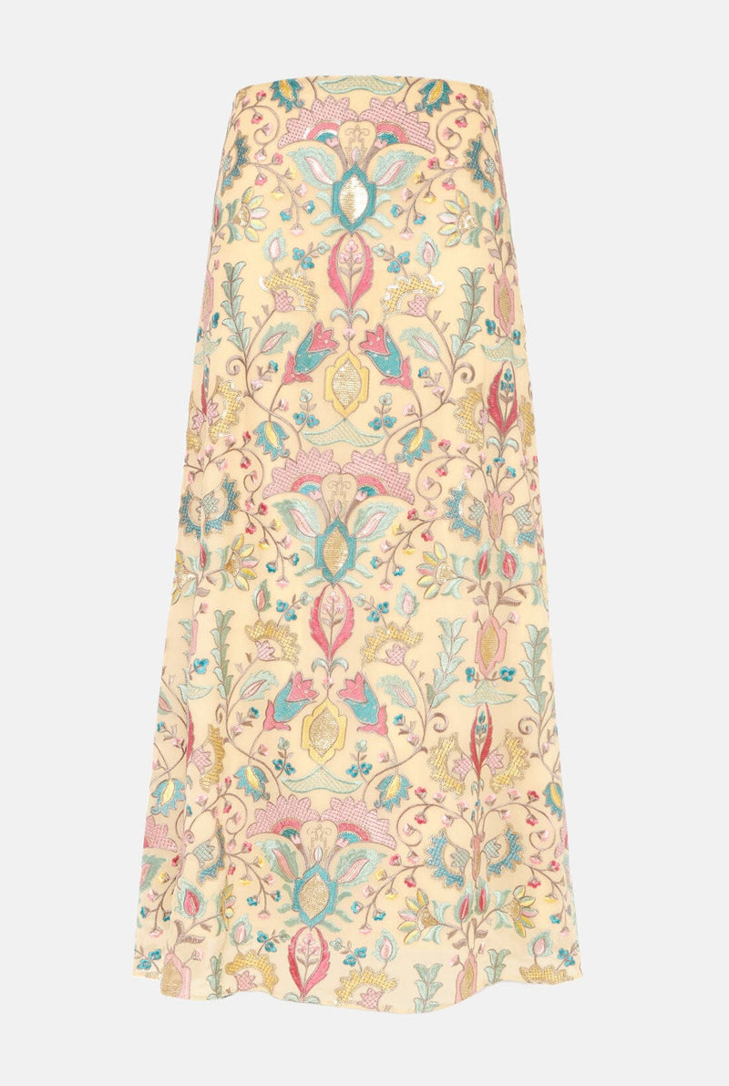 Zulema Beige Skirt